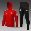 FC Bayern München Trainingsjack Windrunner-pak 2022-23 Rode - Heren